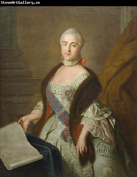 Ivan Argunov Portrait of Grand Duchess Catherine Alexeyevna